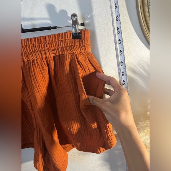 NWT Calia By Carrie Underwood cover up shorts women burnt orange small - Picture 5 of 7
